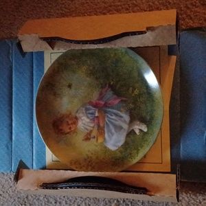 Little Miss Muffet Collectable Plate